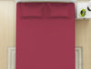 Solid Red 100% Cotton Large Bedsheet - Everyday Essentials By Spaces