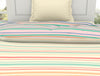 Geometric Sheell Pink - Coral 100% Cotton Shell Single Quilt / AC Comforter - Gypsy By Spaces