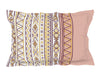 Geometric Pale Dogwood - Blush 100% Cotton Single Bedsheet - Gypsy By Spaces