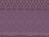 Geometric Sea Fog - Violet 100% Cotton Double Bedsheet - Geospace By Spaces