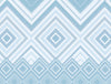 Geometric Dream Blue - Light Blue 100% Cotton Shell Double Quilt / AC Comforter - Geospace By Spaces