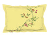 Floral Yellow Pear - Yellow 100% Cotton Shell Bed In A Bag - Lattice By Spaces