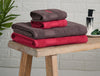 Multi 4 Piece 100% Cotton Towel Combo - Aura By Spaces