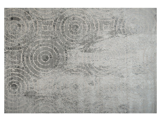 Grey Plush Feel Acrylic Woven Carpet - Grace By Spaces