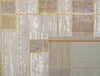 Gold Multilayer Texture Soft Polyester Woven Carpet - Nerissa By Spaces