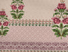 Floral Gardenia - Cream Polyester Fleece Blanket - Gulrana - Rangana By Spaces