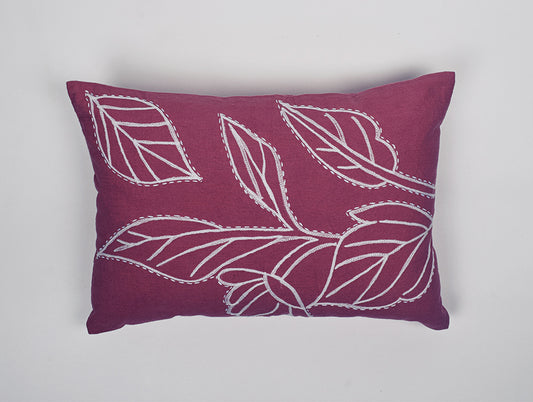 Floral Brown 100% Cotton Cushion Covers - Château By Spaces