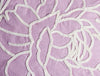 Handcrafted Lilac 100% Cotton Table Runner - Château By Spun
