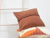 Abstract Brown 100% Cotton Cushion Cover - Rhythm By Spun