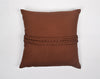 Abstract Brown 100% Cotton Cushion Cover - Rhythm By Spun