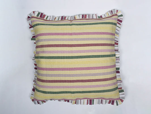 Stripes Multi 100% Cotton Cushion Covers - Imperial By Spaces