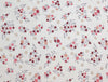 Floral Linen - Light Brown Microfiber Double Bedsheet - Dazzle By Welspun