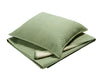 Embroidered Loden - Green 100% Cotton Double Quilt - Loops By Spaces