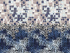 Floral Blue 100% Cotton Double Bedsheet - Atrium Plus By Spaces