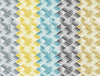 Geometric Teal - Blue 100% Cotton Single Bedsheet - Atrium By Spaces
