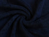 Midnight Blue - Dark Blue 2 Piece 100% Cotton Hand Towel Set - Hygro By Spaces