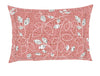 Floral Pink 100% Cotton King Fitted Sheet - Atrium By Spaces