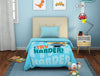 Universal Lebuddies Minions Blue 100% Cotton Shell Single Quilt - By Spaces