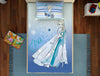 Disney Frozen Light Blue 100% Cotton Single Bedsheet - By Spaces