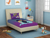 Disney Jasmine Dark Purple - Dark Violet 100% Cotton Single Bedsheet - By Spaces