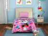 Disney Minnie Pink 100% Cotton Shell Single Quilt - By Spaces