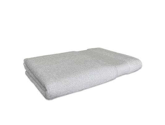 White 100% Cotton Bath Towel - Econova By Spaces