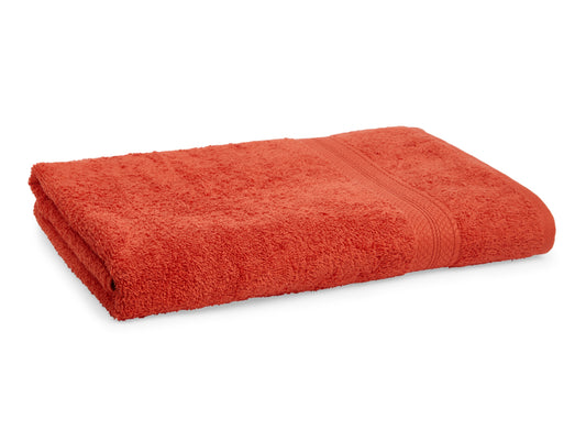 Poinciana - Red 100% Cotton Bath Towel - Colorfas By Spaces