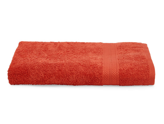 Poinciana - Red 100% Cotton Bath Towel - Colorfas By Spaces