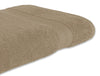 Beige 100% Cotton Large Towel - Colorfas By Spaces