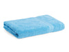 Light Blue 100% Cotton Large Towel - Colorfas By Spaces