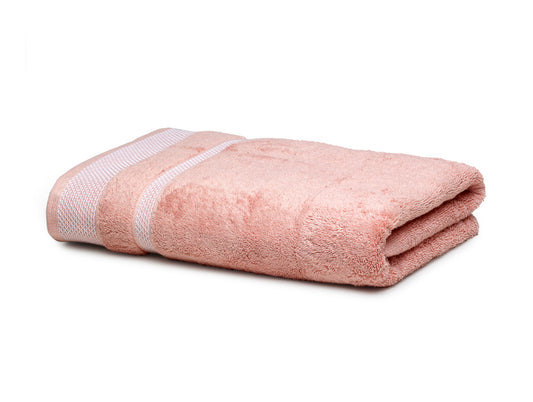 Coral - Brown 100% Cotton Bath Towel - Hygro By Spaces