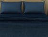 Solid Navy Blue Polyester Fleece Blanket - Cushlon By Spaces
