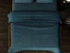 Solid Royal Blue - Blue Polyester Fleece Blanket - Cushlon By Spaces