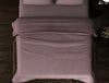 Solid Lilac - Light Violet Polyester Fleece Blanket - Cushlon By Spaces