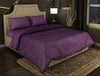 Solid Violet - Purple Polyester Fleece Blanket - Cushlon By Spaces