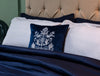 Solid Midnight Blue - Dark Blue 100% Cotton Bed In A Bag - Toujours By Spaces