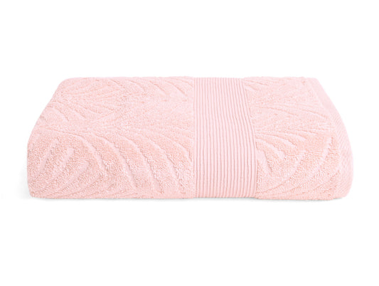 Cameo Rose - Blush 100% Cotton Bath Towel - Lavana By Spaces