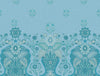 Ornate Dutch Canal - Light Blue 100% Cotton Large Bedsheet - Turkvilla By Spaces