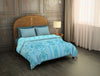 Ornate Dutch Canal - Light Blue 100% Cotton Shell Double Quilt - Turkvilla By Spaces