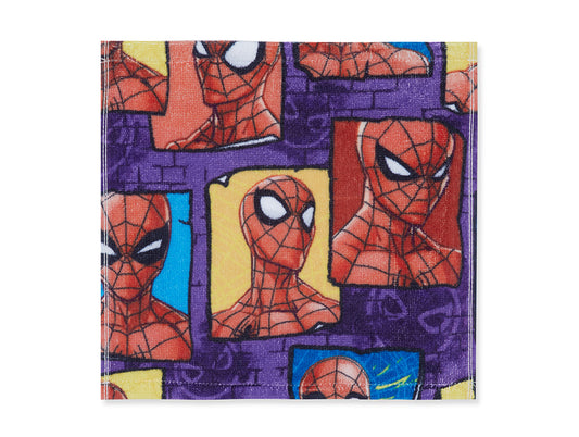 Marvel Spiderman 2 Piece 100% Cotton Face Towel Set - N Blue/Lavender - By Spaces