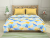 Geometric Lemon - Yellow 100% Cotton Shell Bed In A Bag - Atrium By Spaces