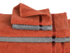 Gunmetal Grey/R 6 Piece 100% Cotton Towel Set - Atrium By Spaces
