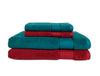 Emerald/Tango R 4 Piece 100% Cotton Gift Set - Econova By Spaces