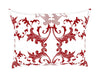 Ornate Haute Red - Red 100% Cotton Shell Bed In A Bag - Adonia By Spaces