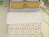 Ornate Mango Mojito - Yellow 100% Cotton Shell Double Quilt / AC Comforter - Blockbuster Plus By Spaces