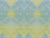 Geometric Celery Green - Light Green 100% Cotton Shell Double Quilt - Blockbuster Plus By Spaces