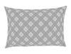Geometric Alloy - Grey 100% Cotton Queen Fitted Sheet - Welspun Anti Bacterial By Welspun