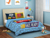 Disney Cars Blue 100% Cotton Double Bedsheet - By Spaces