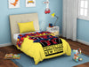 Spiderman Custard - Yellow 100% Cotton Shell Single Quilt / AC Comforter - By Spaces
