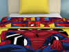 Spiderman Custard - Yellow 100% Cotton Shell Single Quilt / AC Comforter - By Spaces